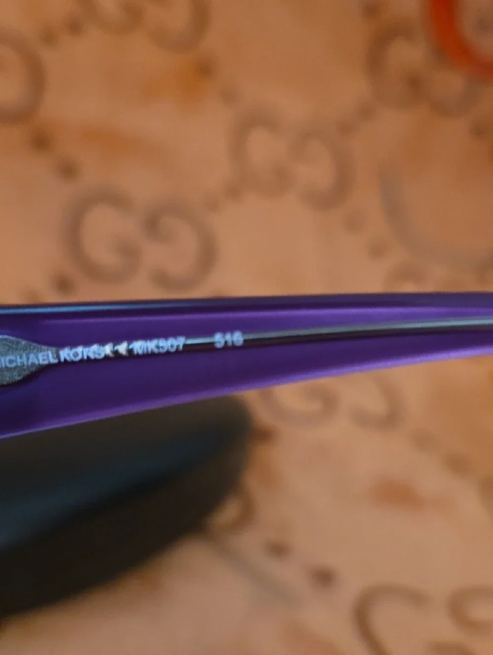 Authentic Michael Kors Purple Rimless Women's Eyeglasses with Case 51-16